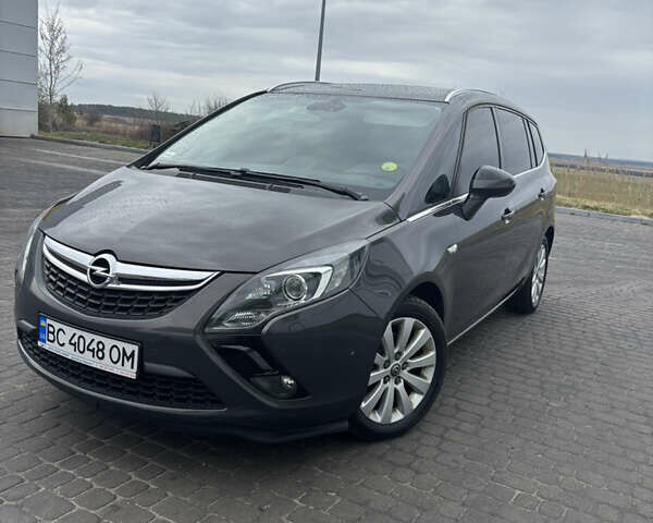 Коричневый Опель Zafira Tourer, объемом двигателя 1.6 л и пробегом 280 тыс. км за 9900 $, фото 11 на Automoto.ua