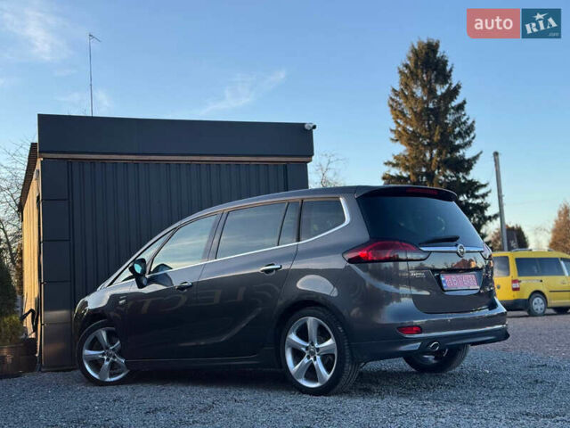 Серый Опель Zafira Tourer, объемом двигателя 2 л и пробегом 240 тыс. км за 11690 $, фото 19 на Automoto.ua