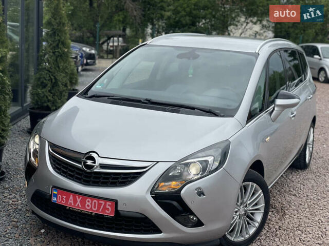Серый Опель Zafira Tourer, объемом двигателя 2 л и пробегом 195 тыс. км за 11555 $, фото 10 на Automoto.ua