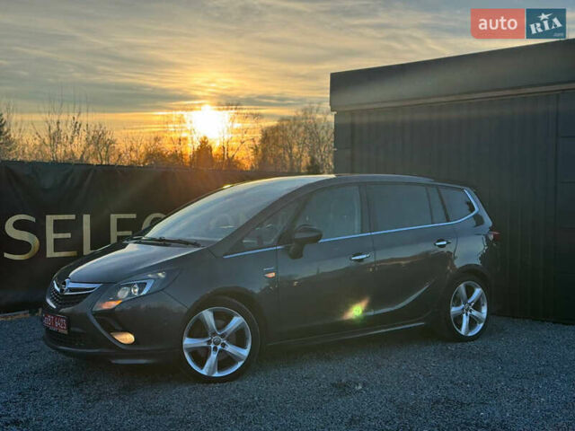 Серый Опель Zafira Tourer, объемом двигателя 2 л и пробегом 240 тыс. км за 11690 $, фото 16 на Automoto.ua