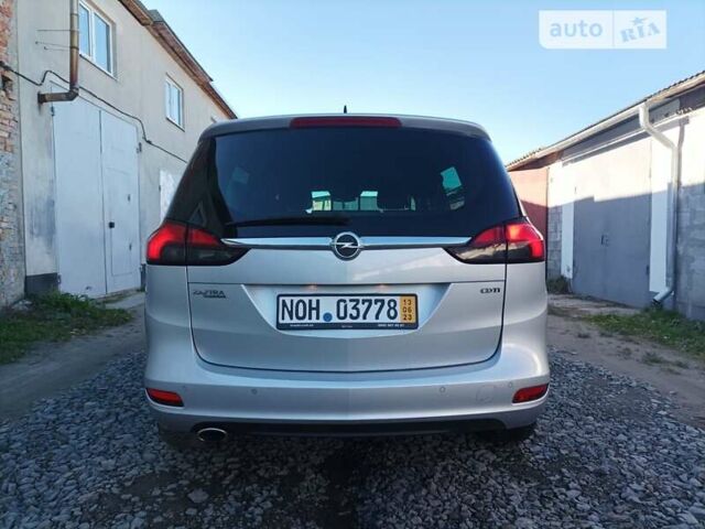 Сірий Опель Zafira Tourer, об'ємом двигуна 2 л та пробігом 270 тис. км за 11200 $, фото 47 на Automoto.ua