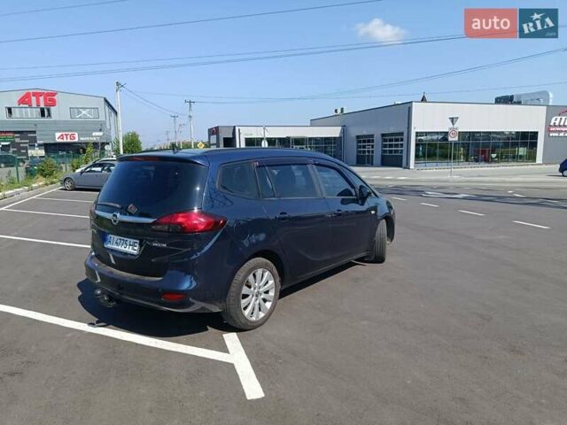 Синий Опель Zafira Tourer, объемом двигателя 2 л и пробегом 263 тыс. км за 8400 $, фото 7 на Automoto.ua