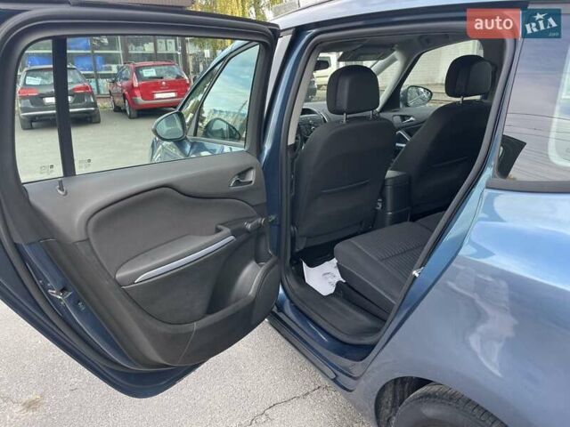 Синий Опель Zafira Tourer, объемом двигателя 2 л и пробегом 187 тыс. км за 10500 $, фото 18 на Automoto.ua