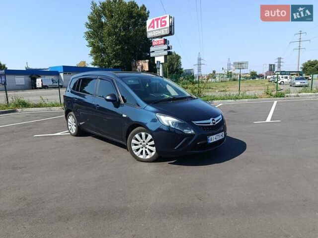 Синий Опель Zafira Tourer, объемом двигателя 2 л и пробегом 263 тыс. км за 8400 $, фото 6 на Automoto.ua