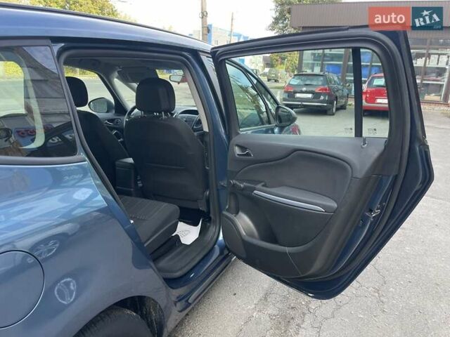 Синий Опель Zafira Tourer, объемом двигателя 2 л и пробегом 187 тыс. км за 10500 $, фото 19 на Automoto.ua