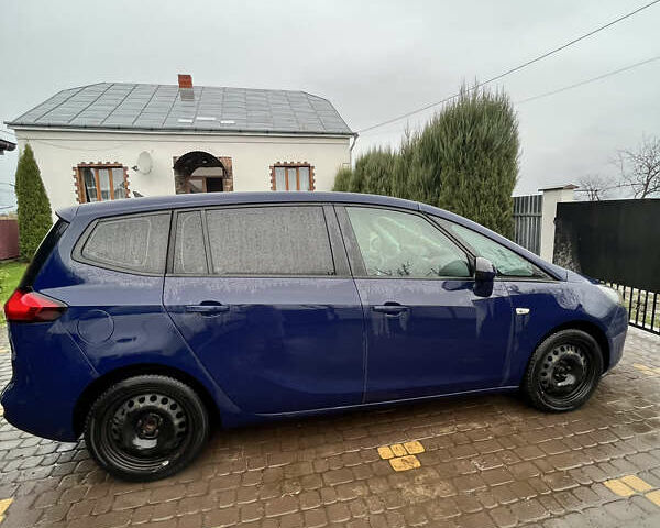 Синій Опель Zafira Tourer, об'ємом двигуна 1.96 л та пробігом 237 тис. км за 9300 $, фото 14 на Automoto.ua