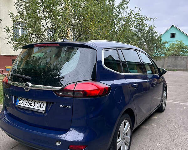 Синий Опель Zafira Tourer, объемом двигателя 2 л и пробегом 250 тыс. км за 7200 $, фото 31 на Automoto.ua