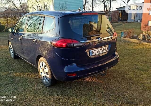 Синій Опель Zafira Tourer, об'ємом двигуна 1.6 л та пробігом 304 тис. км за 9500 $, фото 11 на Automoto.ua