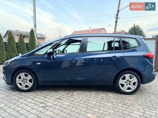 Синій Опель Zafira Tourer, об'ємом двигуна 1.6 л та пробігом 338 тис. км за 12300 $, фото 9 на Automoto.ua