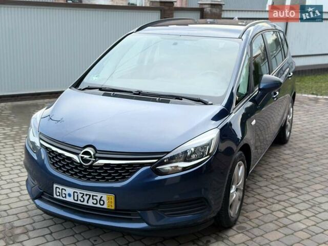 Синій Опель Zafira Tourer, об'ємом двигуна 1.6 л та пробігом 338 тис. км за 12300 $, фото 6 на Automoto.ua