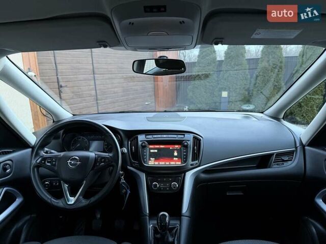 Синій Опель Zafira Tourer, об'ємом двигуна 1.6 л та пробігом 338 тис. км за 12300 $, фото 45 на Automoto.ua