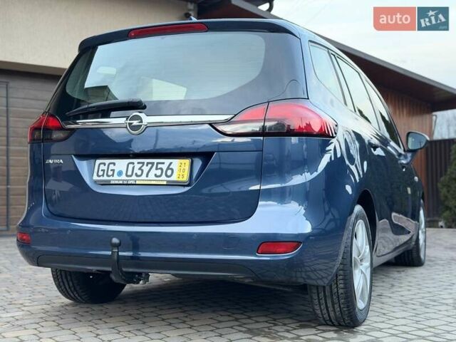 Синій Опель Zafira Tourer, об'ємом двигуна 1.6 л та пробігом 338 тис. км за 12300 $, фото 13 на Automoto.ua