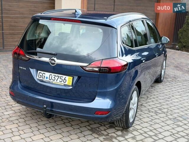 Синій Опель Zafira Tourer, об'ємом двигуна 1.6 л та пробігом 338 тис. км за 12300 $, фото 12 на Automoto.ua