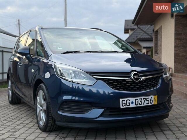 Синій Опель Zafira Tourer, об'ємом двигуна 1.6 л та пробігом 338 тис. км за 12300 $, фото 3 на Automoto.ua