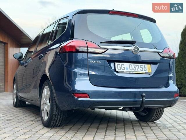 Синій Опель Zafira Tourer, об'ємом двигуна 1.6 л та пробігом 338 тис. км за 12300 $, фото 17 на Automoto.ua