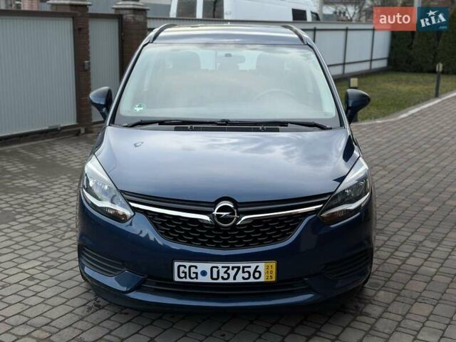 Синій Опель Zafira Tourer, об'ємом двигуна 1.6 л та пробігом 338 тис. км за 12300 $, фото 4 на Automoto.ua