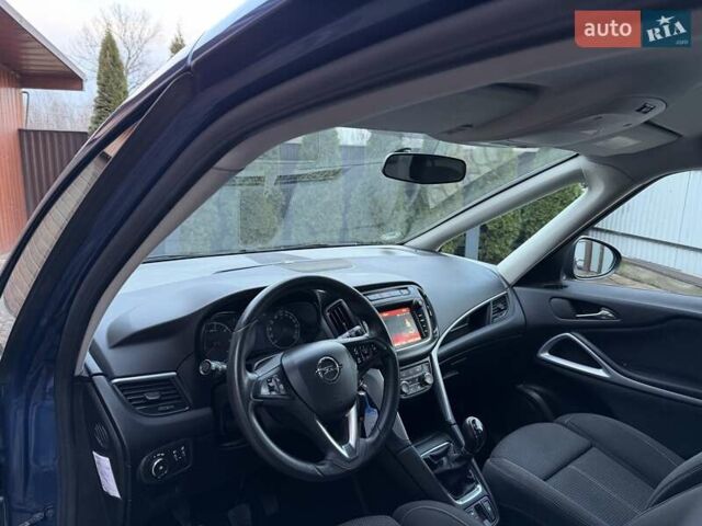 Синій Опель Zafira Tourer, об'ємом двигуна 1.6 л та пробігом 338 тис. км за 12300 $, фото 23 на Automoto.ua