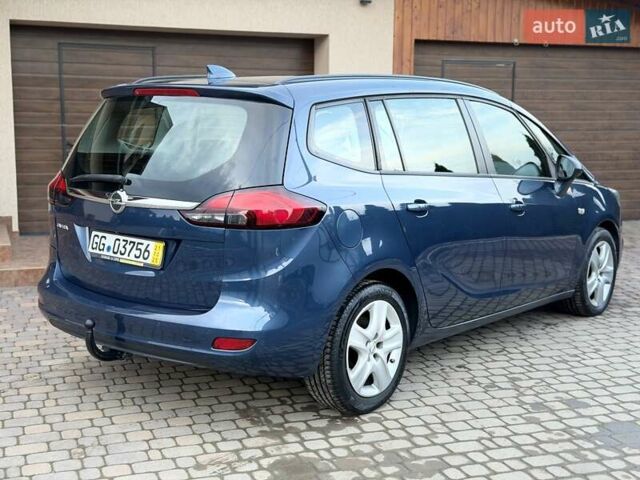 Синій Опель Zafira Tourer, об'ємом двигуна 1.6 л та пробігом 338 тис. км за 12300 $, фото 11 на Automoto.ua