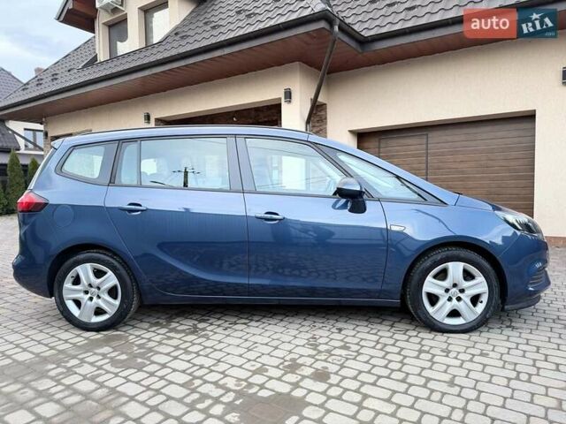 Синій Опель Zafira Tourer, об'ємом двигуна 1.6 л та пробігом 338 тис. км за 12300 $, фото 10 на Automoto.ua