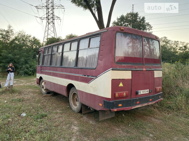 Червоний ПАЗ 3205, об'ємом двигуна 4.3 л та пробігом 100 тис. км за 1350 $, фото 4 на Automoto.ua