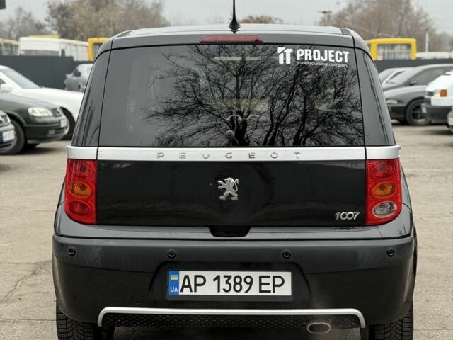 Чорний Пежо 1007, об'ємом двигуна 1.4 л та пробігом 200 тис. км за 3600 $, фото 5 на Automoto.ua