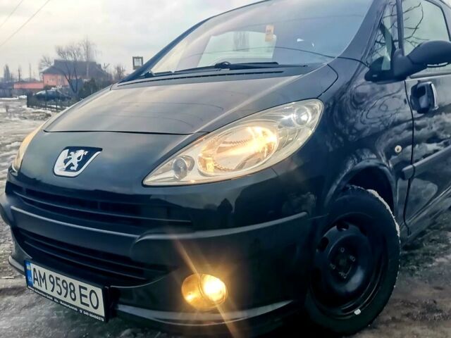 Чорний Пежо 1007, об'ємом двигуна 1.4 л та пробігом 150 тис. км за 3200 $, фото 2 на Automoto.ua