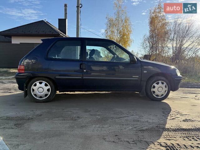 Синій Пежо 106, об'ємом двигуна 1.1 л та пробігом 141 тис. км за 2000 $, фото 7 на Automoto.ua