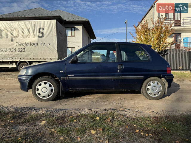 Синій Пежо 106, об'ємом двигуна 1.1 л та пробігом 141 тис. км за 2000 $, фото 6 на Automoto.ua