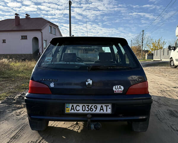 Синій Пежо 106, об'ємом двигуна 1.1 л та пробігом 141 тис. км за 2000 $, фото 1 на Automoto.ua
