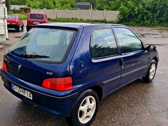Синий Пежо 106, объемом двигателя 1.1 л и пробегом 0 тыс. км за 950 $, фото 8 на Automoto.ua