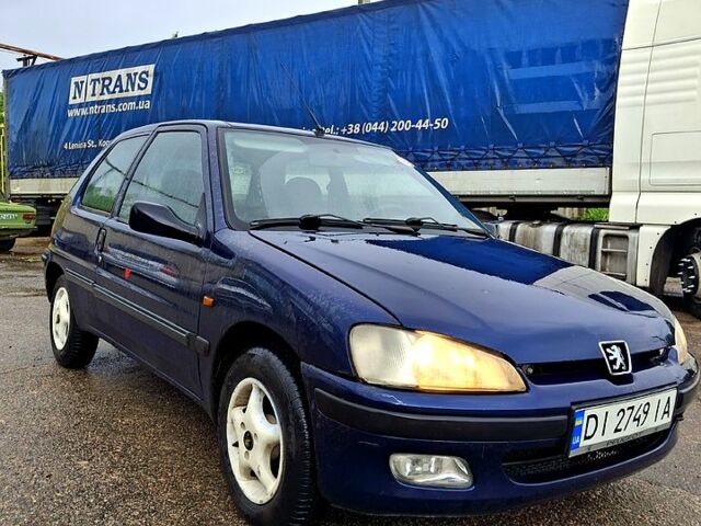 Синий Пежо 106, объемом двигателя 1.1 л и пробегом 0 тыс. км за 950 $, фото 3 на Automoto.ua