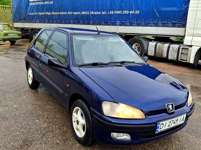 Синий Пежо 106, объемом двигателя 1.1 л и пробегом 0 тыс. км за 950 $, фото 4 на Automoto.ua