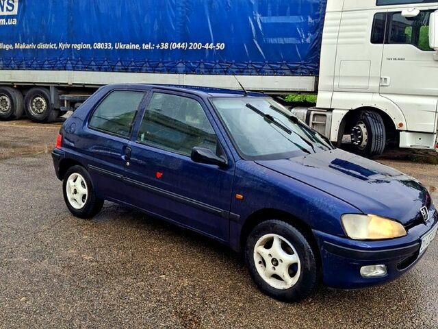Синий Пежо 106, объемом двигателя 1.1 л и пробегом 0 тыс. км за 950 $, фото 5 на Automoto.ua