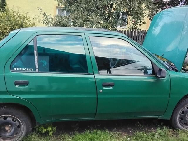 Зелений Пежо 106, об'ємом двигуна 1.1 л та пробігом 317 тис. км за 1200 $, фото 1 на Automoto.ua