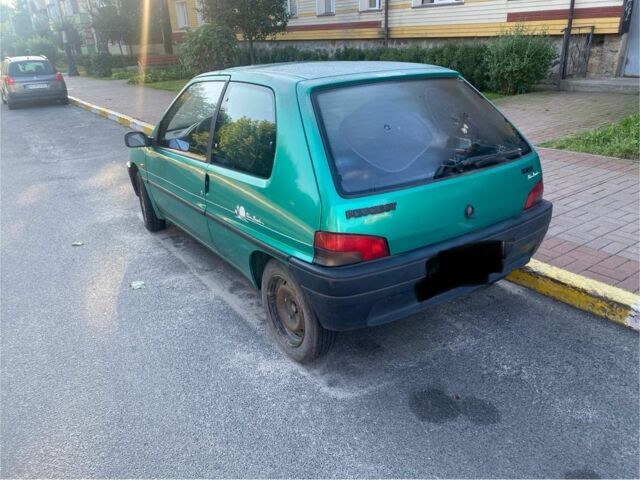 Зелений Пежо 106, об'ємом двигуна 1 л та пробігом 220 тис. км за 1200 $, фото 5 на Automoto.ua