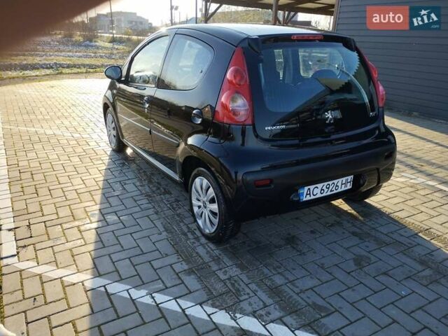 Черный Пежо 107, объемом двигателя 1 л и пробегом 207 тыс. км за 5500 $, фото 8 на Automoto.ua