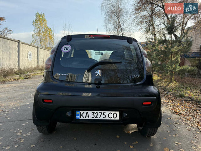 Черный Пежо 107, объемом двигателя 1 л и пробегом 113 тыс. км за 5200 $, фото 6 на Automoto.ua