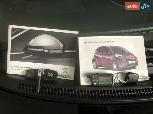 Пежо 107 2012 у Києві на Automoto.ua Чорний Пежо 107, об'ємом двигуна 1 л та пробігом 112 тис. км за 5800 $, фото 28 на Automoto.ua
