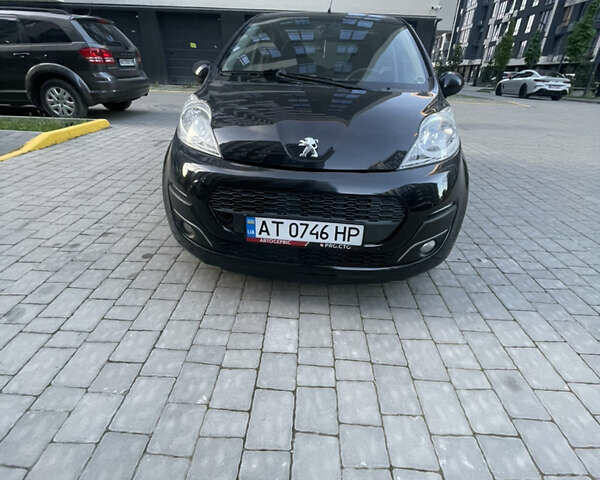 Черный Пежо 107, объемом двигателя 1 л и пробегом 167 тыс. км за 5000 $, фото 1 на Automoto.ua