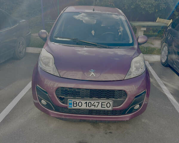 Фіолетовий Пежо 107, об'ємом двигуна 1 л та пробігом 103 тис. км за 6350 $, фото 2 на Automoto.ua