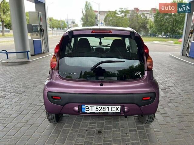 Фиолетовый Пежо 107, объемом двигателя 1 л и пробегом 159 тыс. км за 5600 $, фото 8 на Automoto.ua