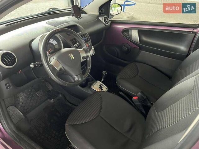 Фиолетовый Пежо 107, объемом двигателя 1 л и пробегом 159 тыс. км за 5600 $, фото 14 на Automoto.ua