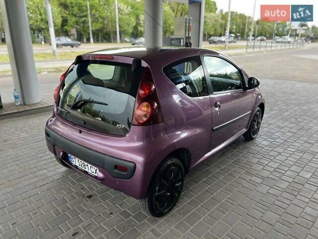 Фиолетовый Пежо 107, объемом двигателя 1 л и пробегом 159 тыс. км за 5600 $, фото 7 на Automoto.ua