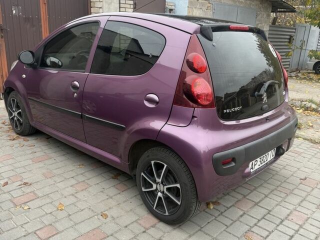 Фиолетовый Пежо 107, объемом двигателя 1 л и пробегом 119 тыс. км за 6300 $, фото 2 на Automoto.ua