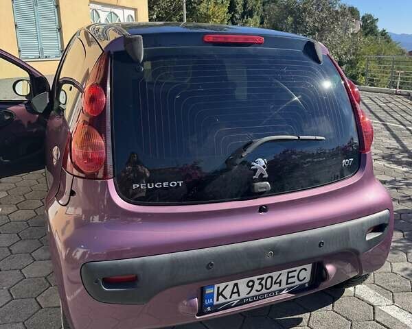 Фиолетовый Пежо 107, объемом двигателя 1 л и пробегом 131 тыс. км за 5500 $, фото 8 на Automoto.ua
