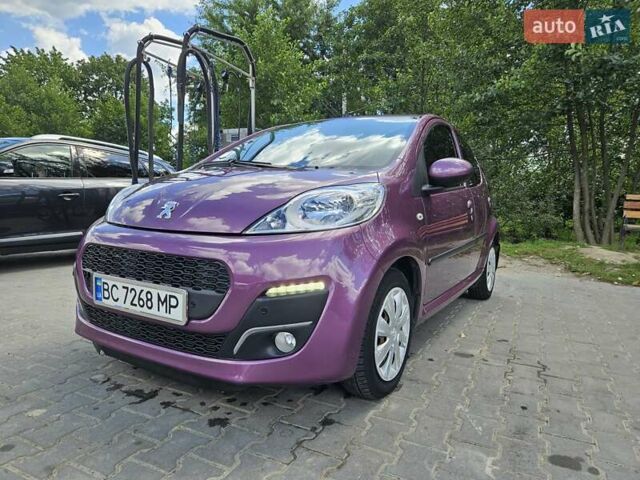 Фиолетовый Пежо 107, объемом двигателя 1 л и пробегом 69 тыс. км за 6500 $, фото 1 на Automoto.ua