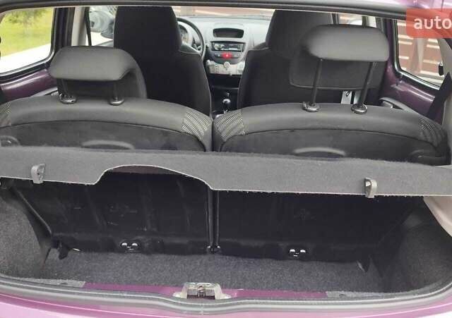 Фиолетовый Пежо 107, объемом двигателя 1 л и пробегом 43 тыс. км за 7100 $, фото 6 на Automoto.ua