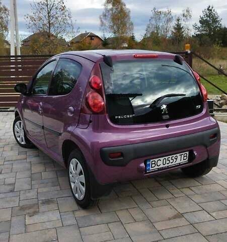 Фиолетовый Пежо 107, объемом двигателя 1 л и пробегом 43 тыс. км за 7100 $, фото 15 на Automoto.ua