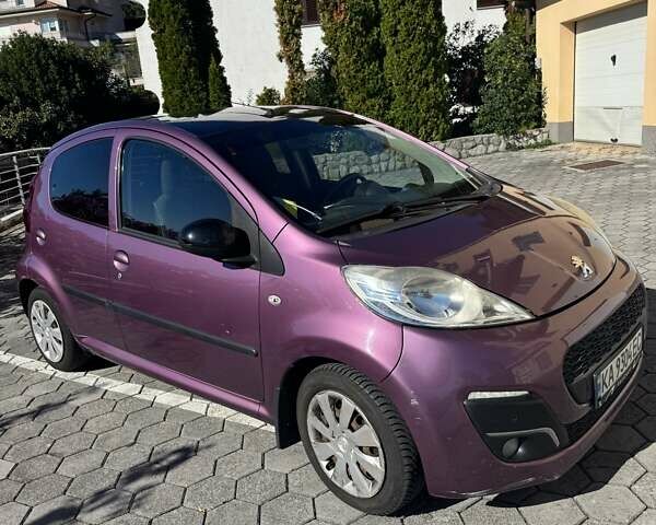 Фиолетовый Пежо 107, объемом двигателя 1 л и пробегом 131 тыс. км за 5500 $, фото 4 на Automoto.ua