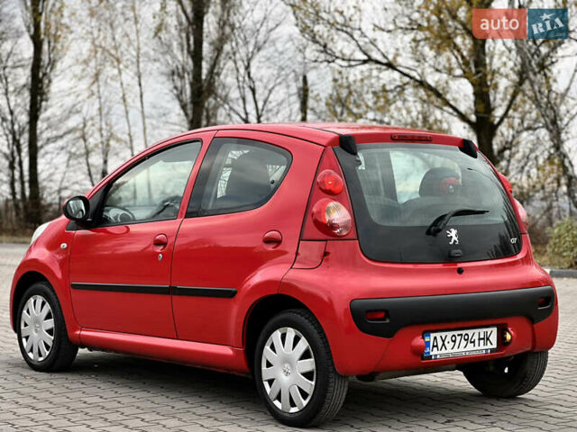 Червоний Пежо 107, об'ємом двигуна 1 л та пробігом 149 тис. км за 3999 $, фото 4 на Automoto.ua